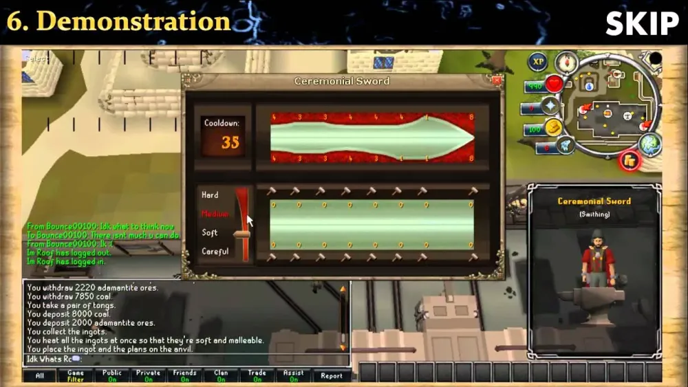 Ultimate Guide to P2P Smithing Training in OSRS