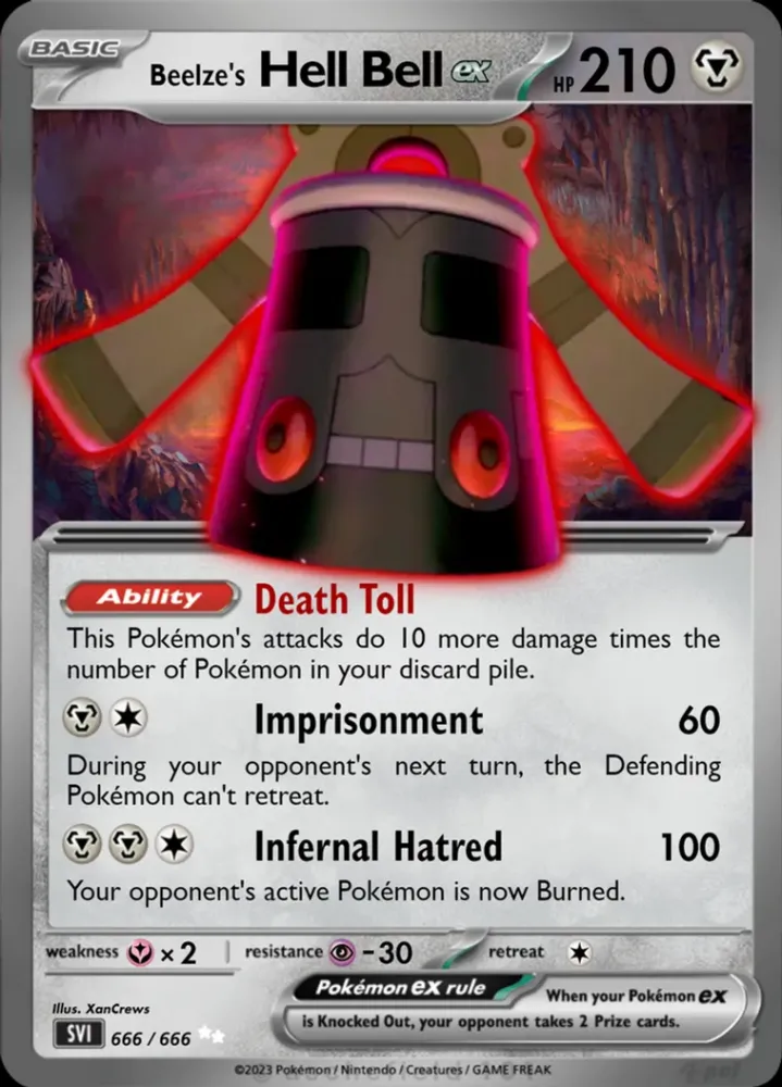 Hell Bell Custom Card by GengarGhast on DeviantArt