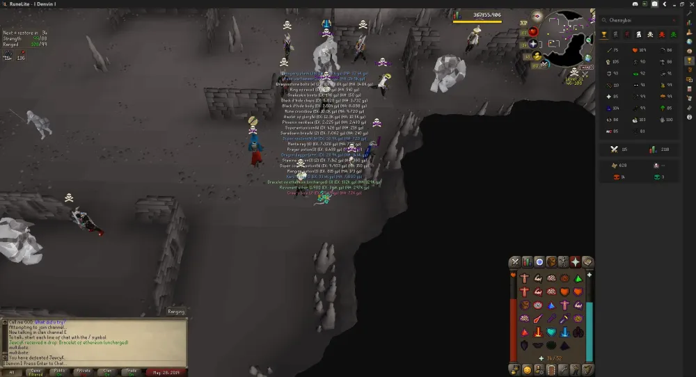 Craws bow midweek  PVP   FOE  Final Ownage Elite  1 OSRS Legacy 