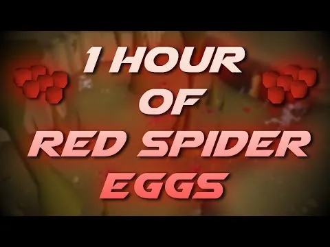 Collecting Red Spiders Eggs  Testing OSRS Wiki Money Making Methods 