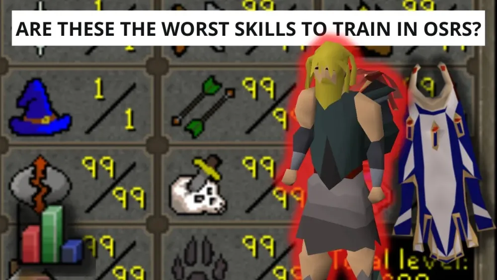 Are these the Worst Skills in OSRS  YouTube