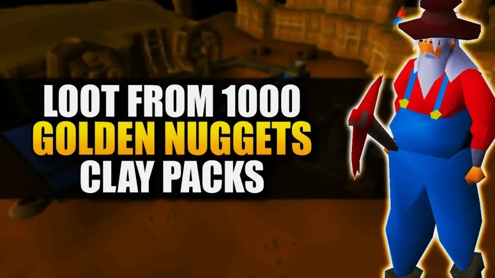 Loot From 1000 Golden Nuggets Soft Clay Testing OSRS Wiki Money 