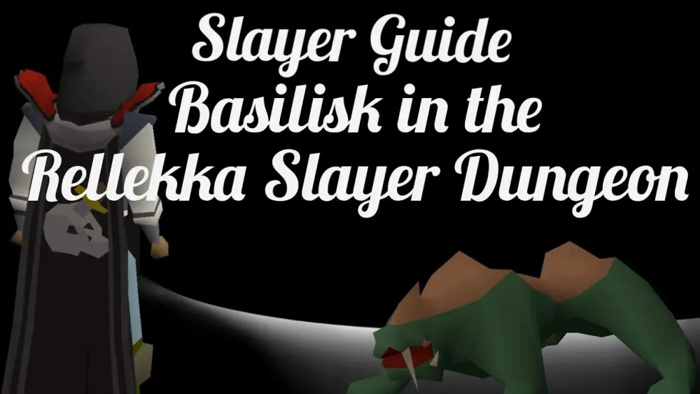 OSRS MobileSlayer Task Basilisk in the Rellekka Slayer Dungeon  YouTube