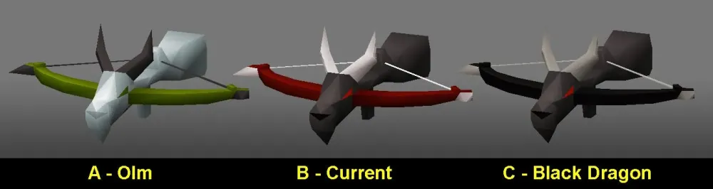 Dragon Hunter Crossbow  Colour preference poll  r2007scape