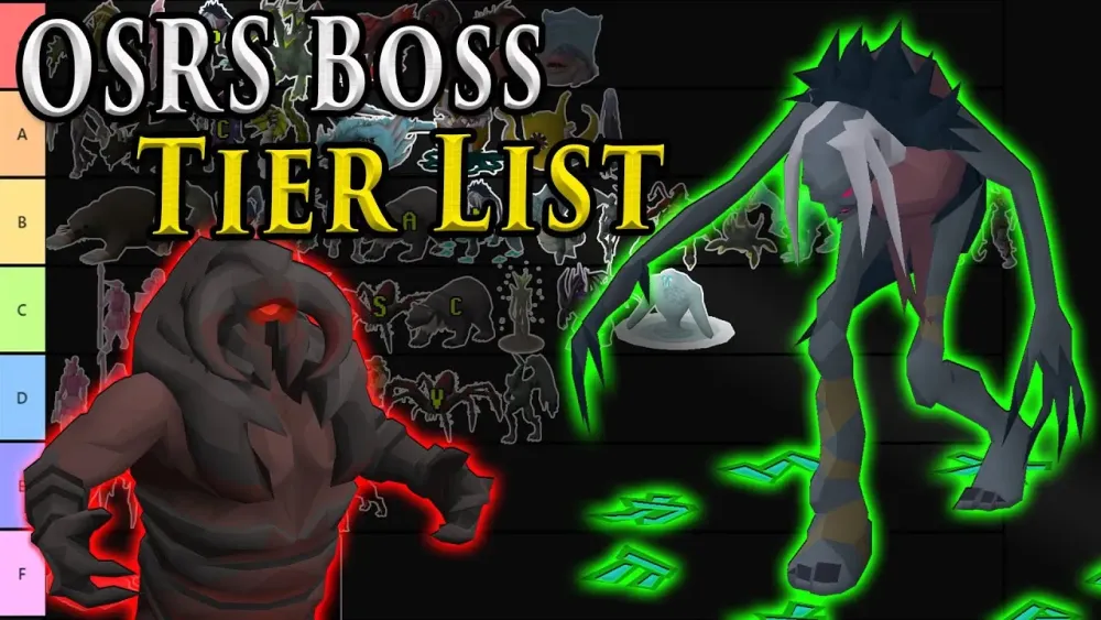 Oldschool Runescape Boss Tier List  YouTube