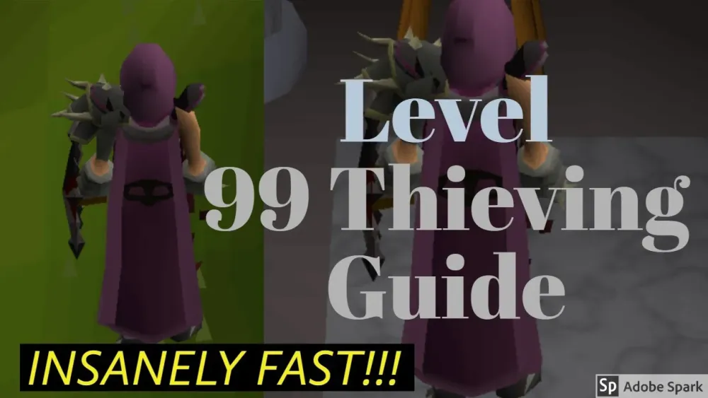 OSRS Insanely Fast Level 199 THIEVING Guide NO QUESTS NEEDED  YouTube