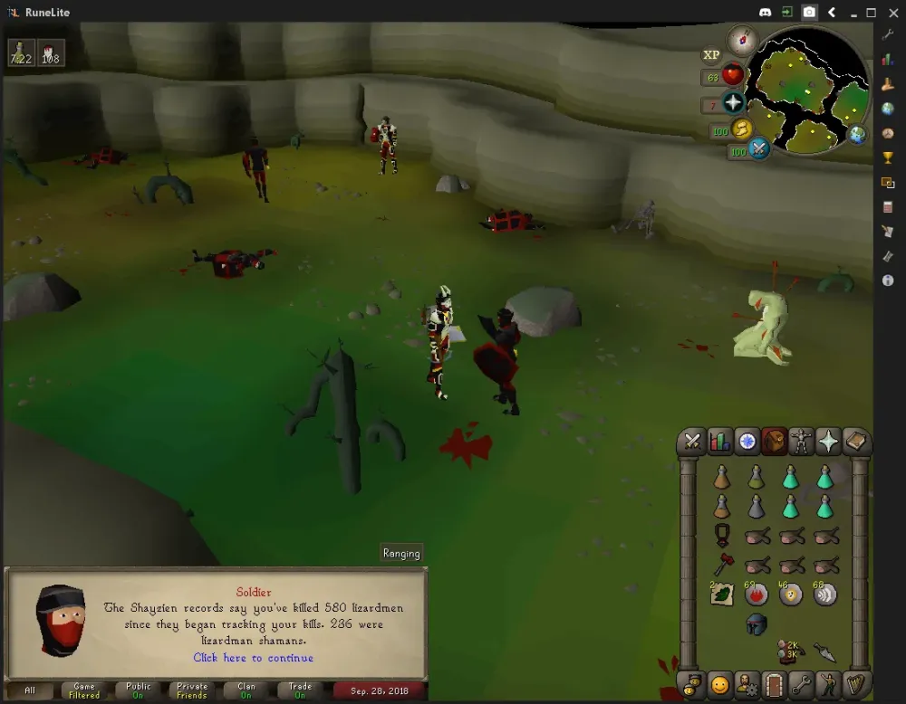 Dragon warhammer drop in 236 kills on notbtw  r2007scape