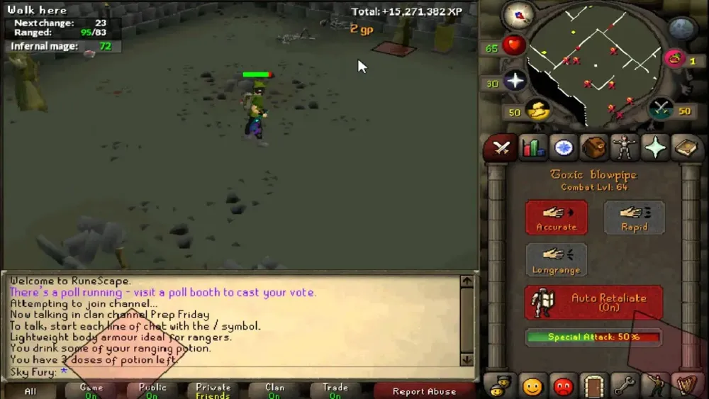 OSRS Rangers Tunic  Toxic Blowpipe Test  YouTube