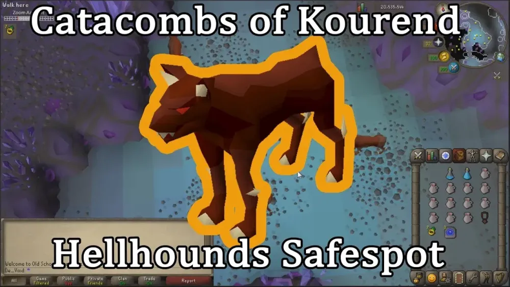 OSRS Hellhounds Safespot Catacombs of Kourend  YouTube