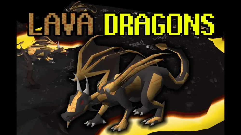 OSRS Lava Dragons Location Wilderness  Safe Spot  YouTube