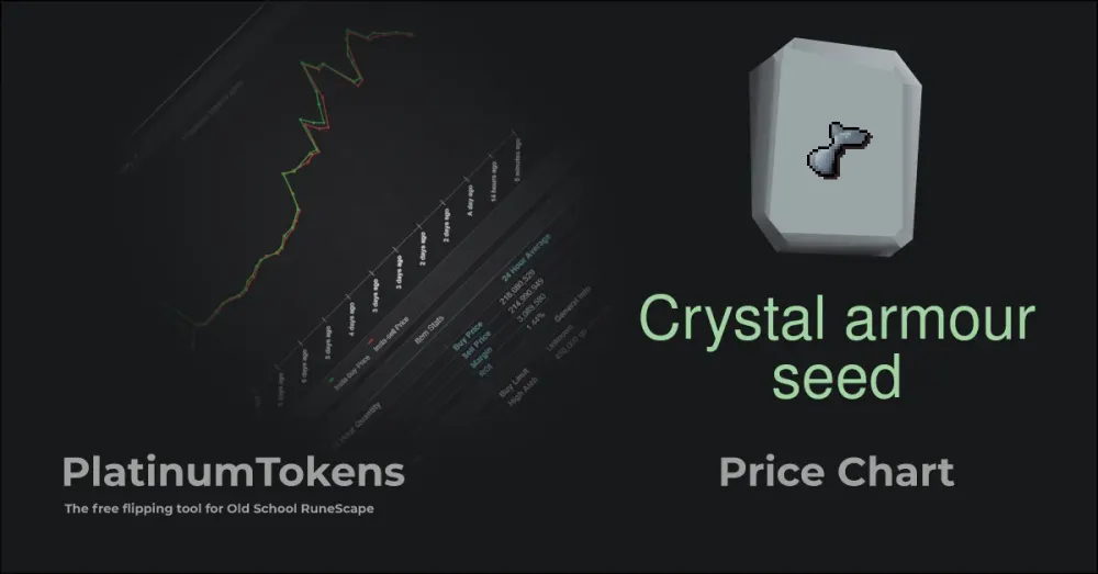 Crystal armour seed  Platinum Tokens