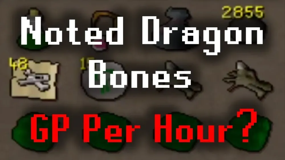 Wildy Noted Bones MoneyMaking  What is the GP Per Hour  YouTube