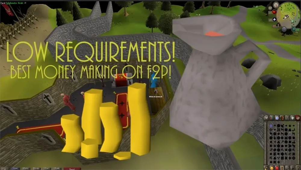 OSRS  Best Money Making Method F2P  YouTube