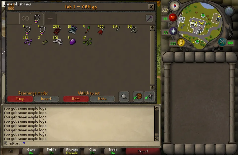 loot from 10 hours of dragon implings  r2007scape