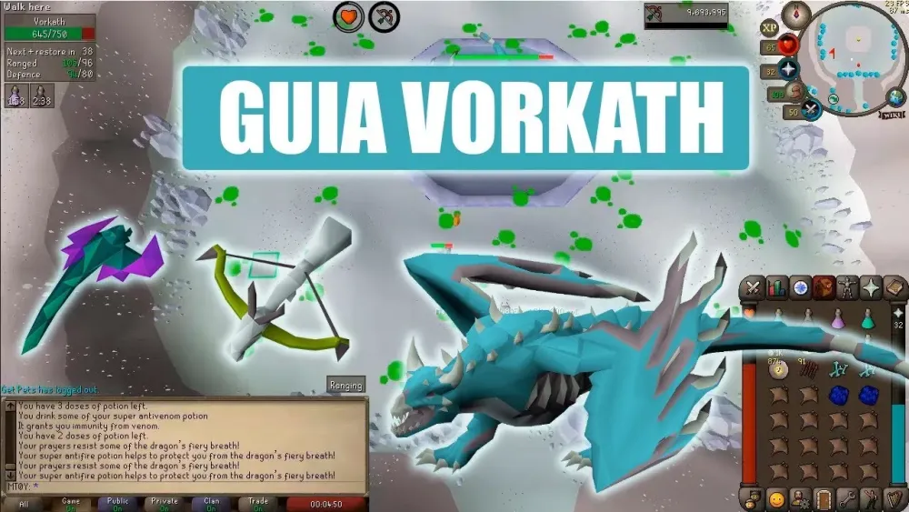 OSRS GUIA VORKATH  RANGE  ESPAOL  YouTube