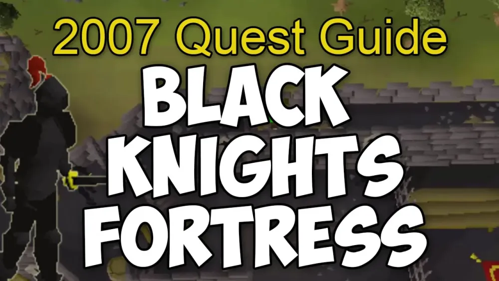 Runescape 2007 Black Knights Fortress Quest Guide  YouTube