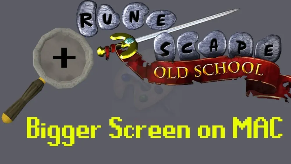 OSRS Bigger Screen on MAC Tutorial  YouTube