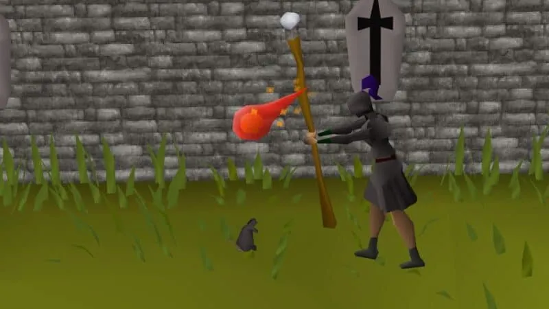 Old School RuneScape OSRS  How to Splash for AFK Magic Experience 