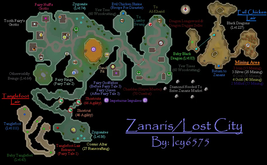 Exploring the Lost City of Zanaris in OSRS: A Comprehensive Guide