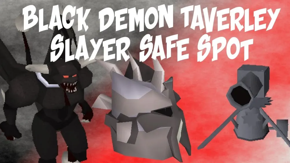 OSRS  Black Demon Taverley Slayer Guide  Safe Spot  YouTube