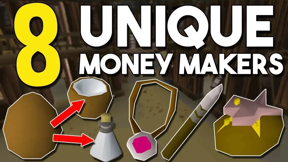 Top 8 Unique or Unknown Money Making Methods Oldschool Runescape Money 