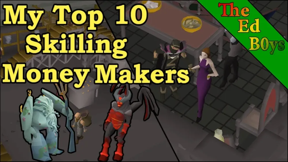 My Top 10 Favorite Skilling Money Makers  OSRS Top 10 Skilling Methods 