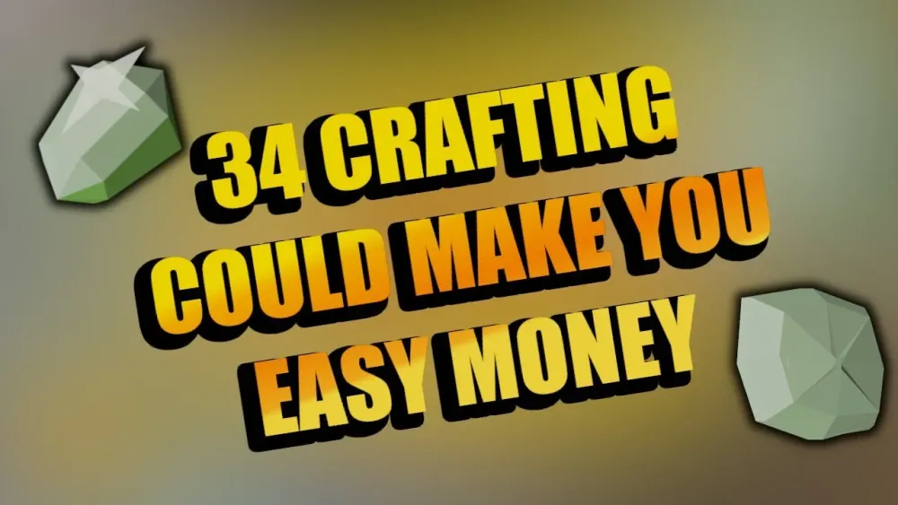 OSRS P2P LOW LEVEL CRAFTING MONEY MAKING METHOD 2021  YouTube