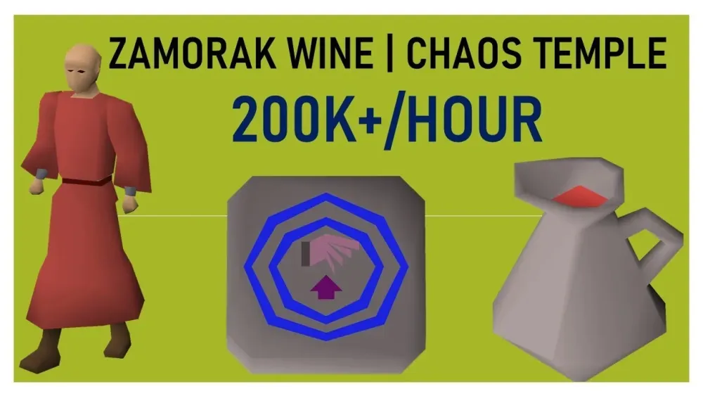 Best way to make money in F2P Old School Runescape  Zamorak Wine 