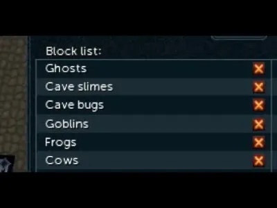 Understanding the Slayer Block List in OSRS