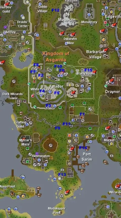 Complete Guide to the OSRS Falador Achievement Diary