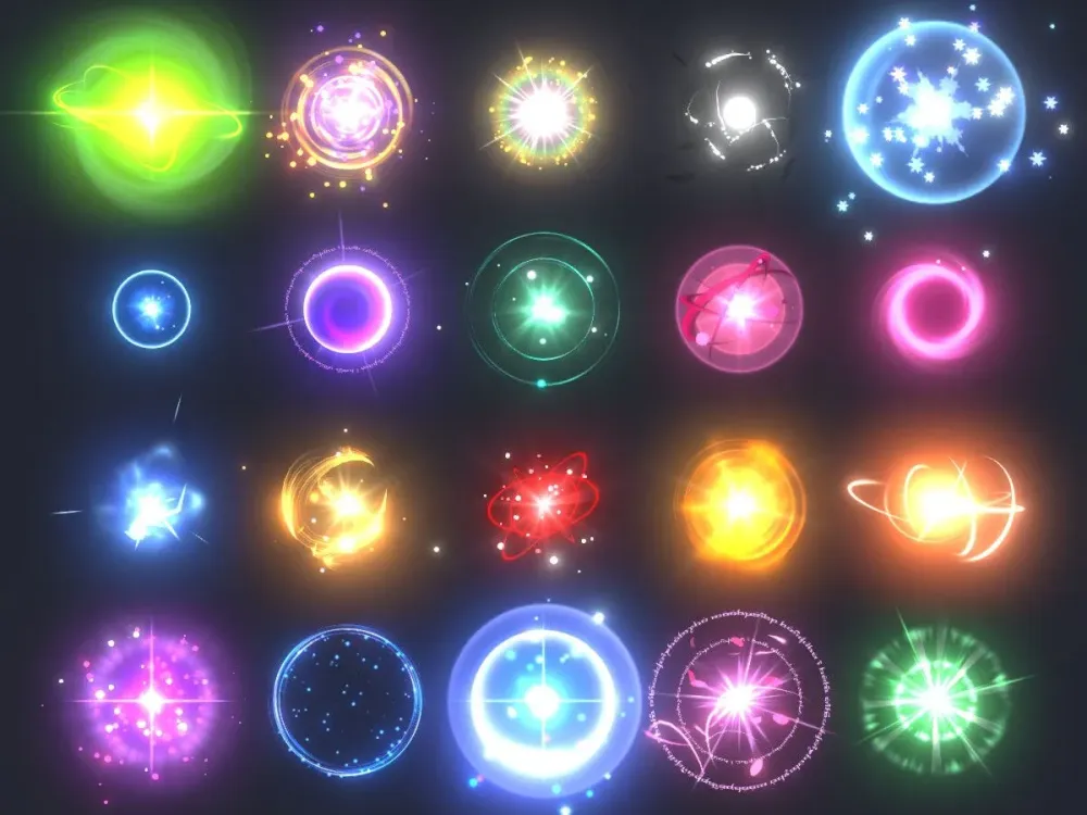 ArtStation  Glowing orbs VFX Vladyslav Horobets  Glowing art Magic 