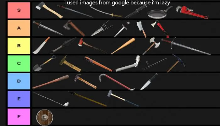 Cool Melee Weapons