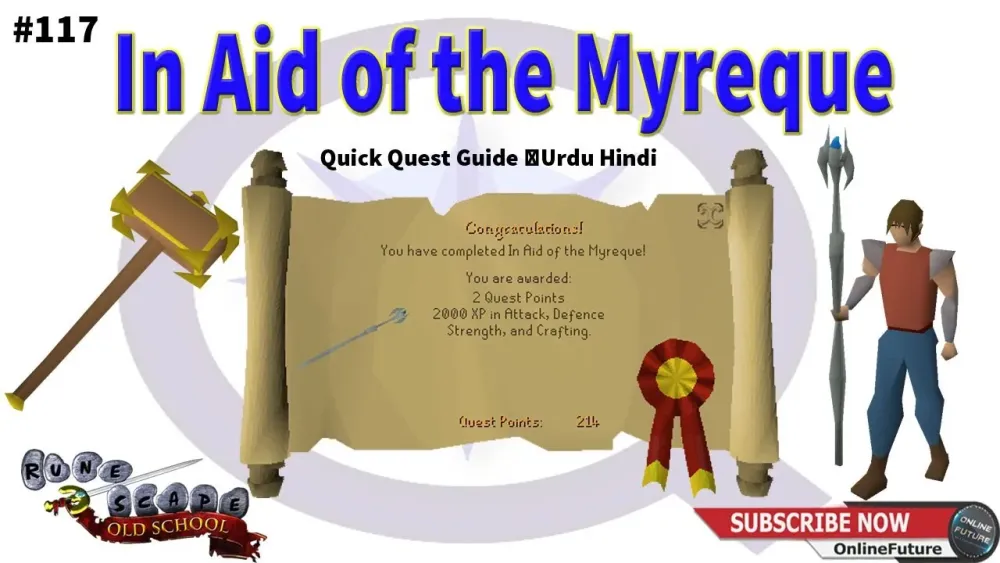 OSRSHow To Complete In Aid of the Myreque Quest 2021Urdu  Hindi 