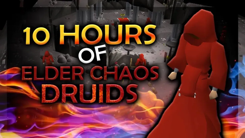 Loot From 10 Hours Of Elder Chaos Druids  YouTube