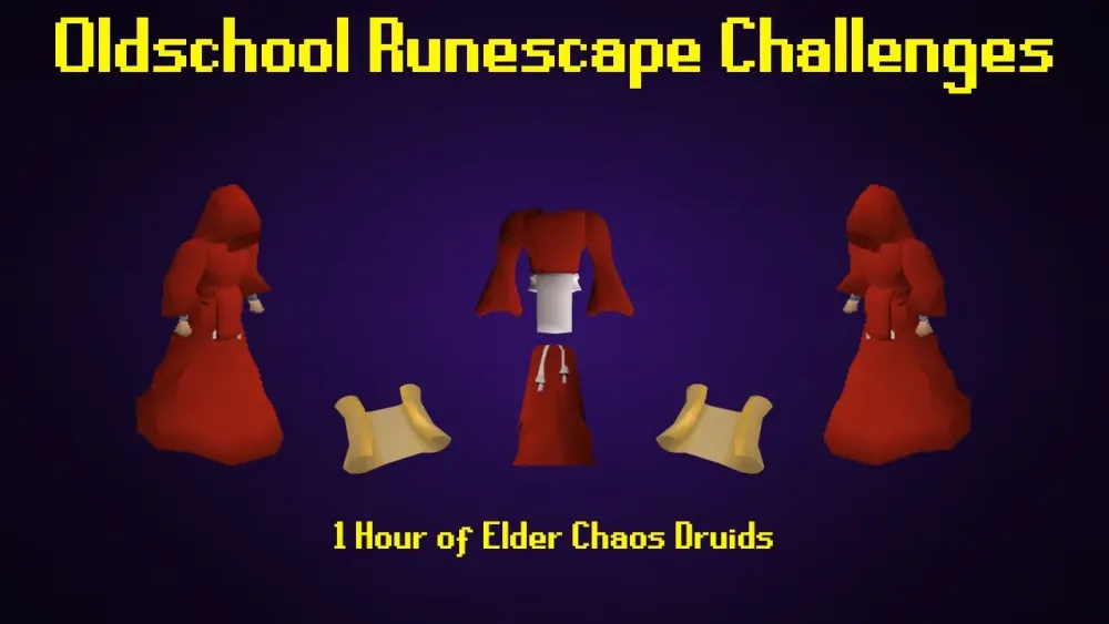 OSRS Challenges 1 Hour of Elder Chaos Druids  Episode 42  YouTube