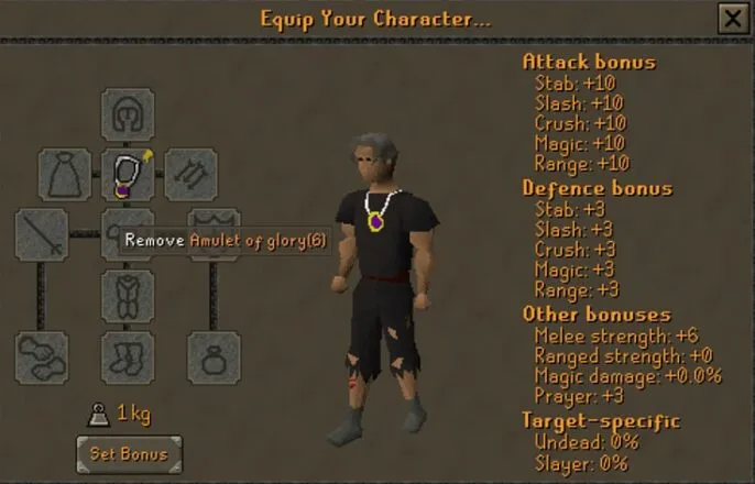How to Obtain the Amulet of Glory in OSRS Ironman Mode
