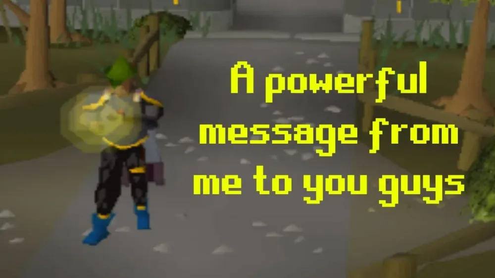 A Powerful Message to you  OSRS  YouTube