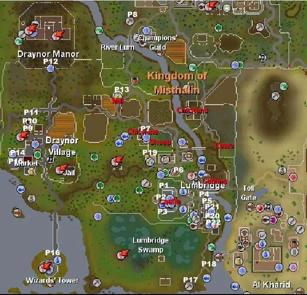 LumbridgeDraynor Achievement Diary  Runescape en Espaol