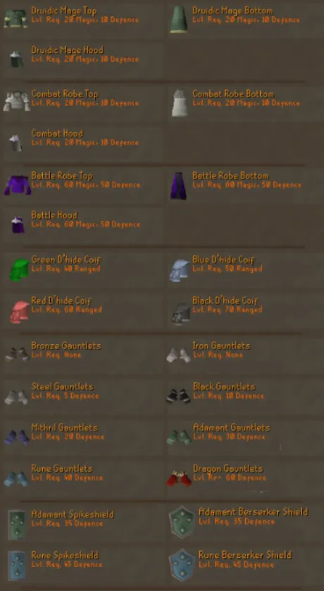 Add some of fist of guthix rewards to clues  r2007scape