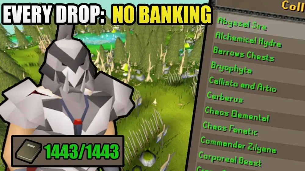 I will get every drop in Runescape without banking 1 OSRS  YouTube