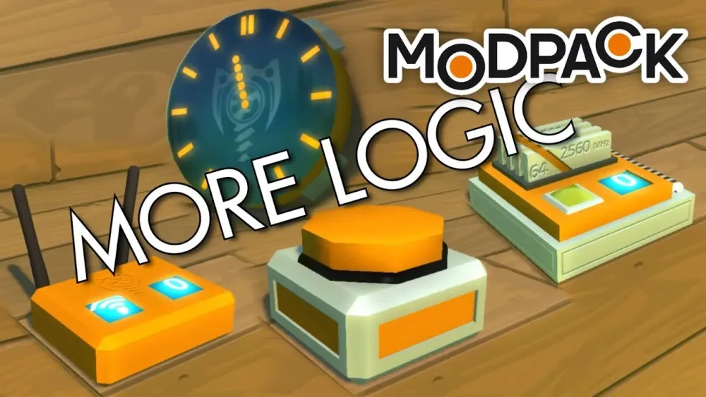 Time Ticks Memory  Wireless Logic Tutorial  Scrap Mechanic Mods 