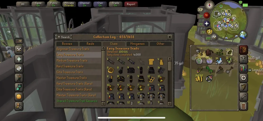 Huge failure trying to get a cape of skulls my favourite cape on osrs 