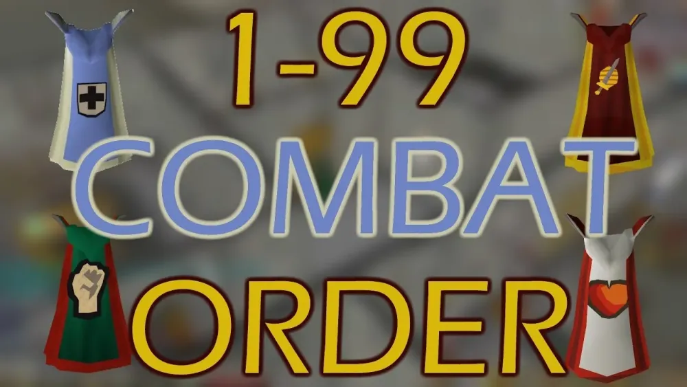 OSRS ULTIMATE 199 Combat MAXING ORDER Guide Short Version  YouTube