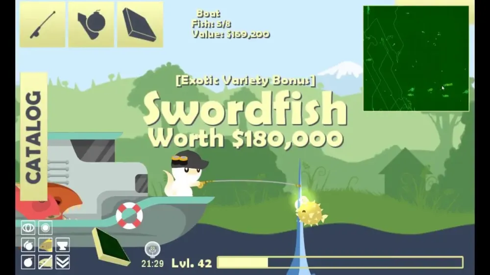 How to catch Swordfish  Cat Goes Fishing  YouTube
