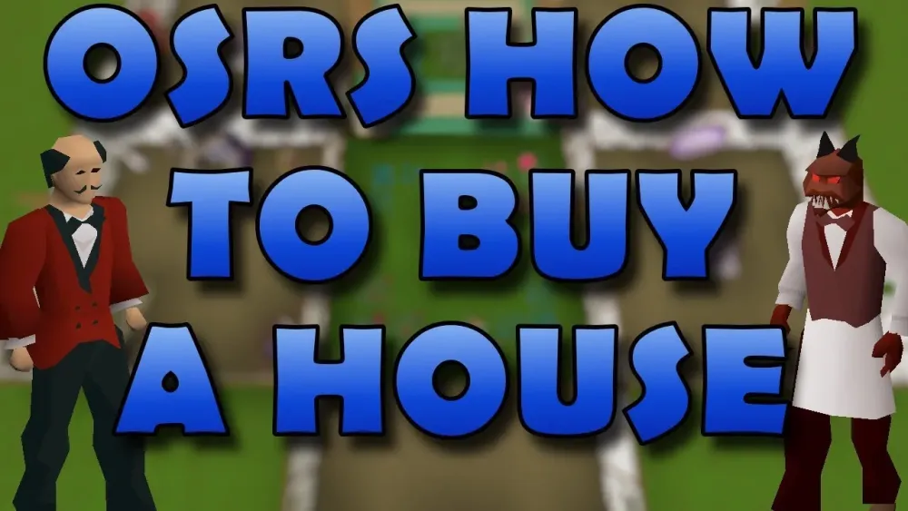 OSRS How to Buy A House  YouTube