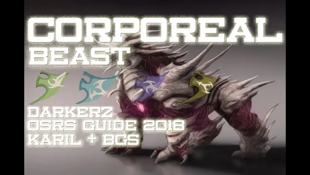 Corporeal Beast Guide in 11 minutes Solo  BGS   OSRS 2018   YouTube