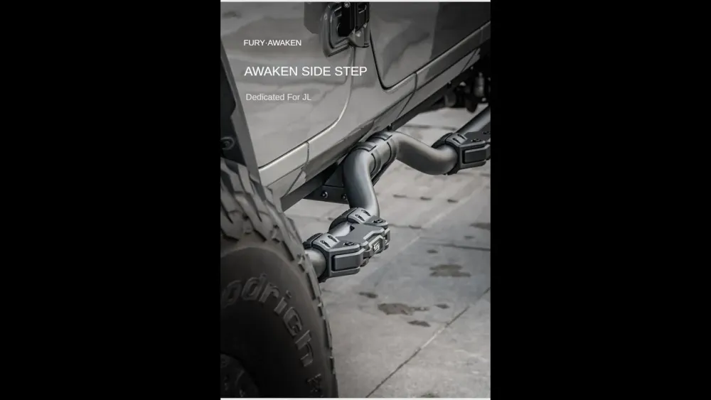 Fury SIDE STEP installation video  YouTube