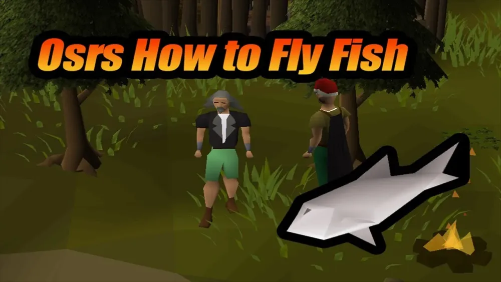 Osrs how to fly fish  YouTube