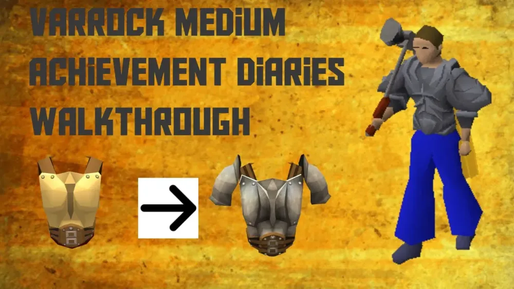 OSRS  Varrock Medium Achievement Diaries Guide  YouTube