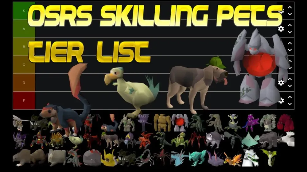 Understanding OSRS Pets by Rarity: A Comprehensive Guide